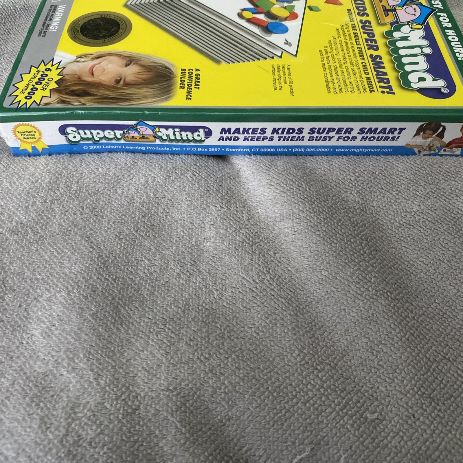 Super Mind 30 Puzzle Educational Makes Kids Super Smart! – New Sealed