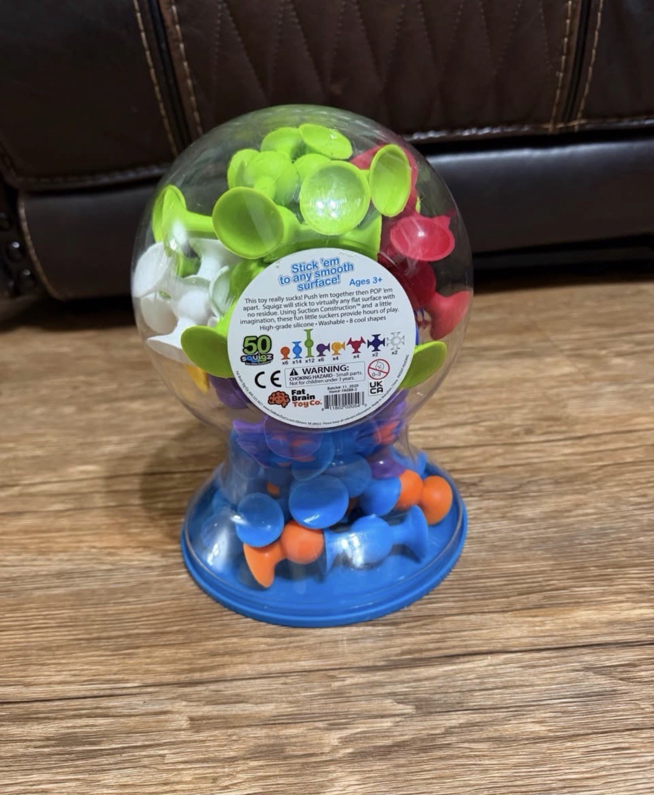 Fat Brain Toys Squigz Deluxe 50pc Set