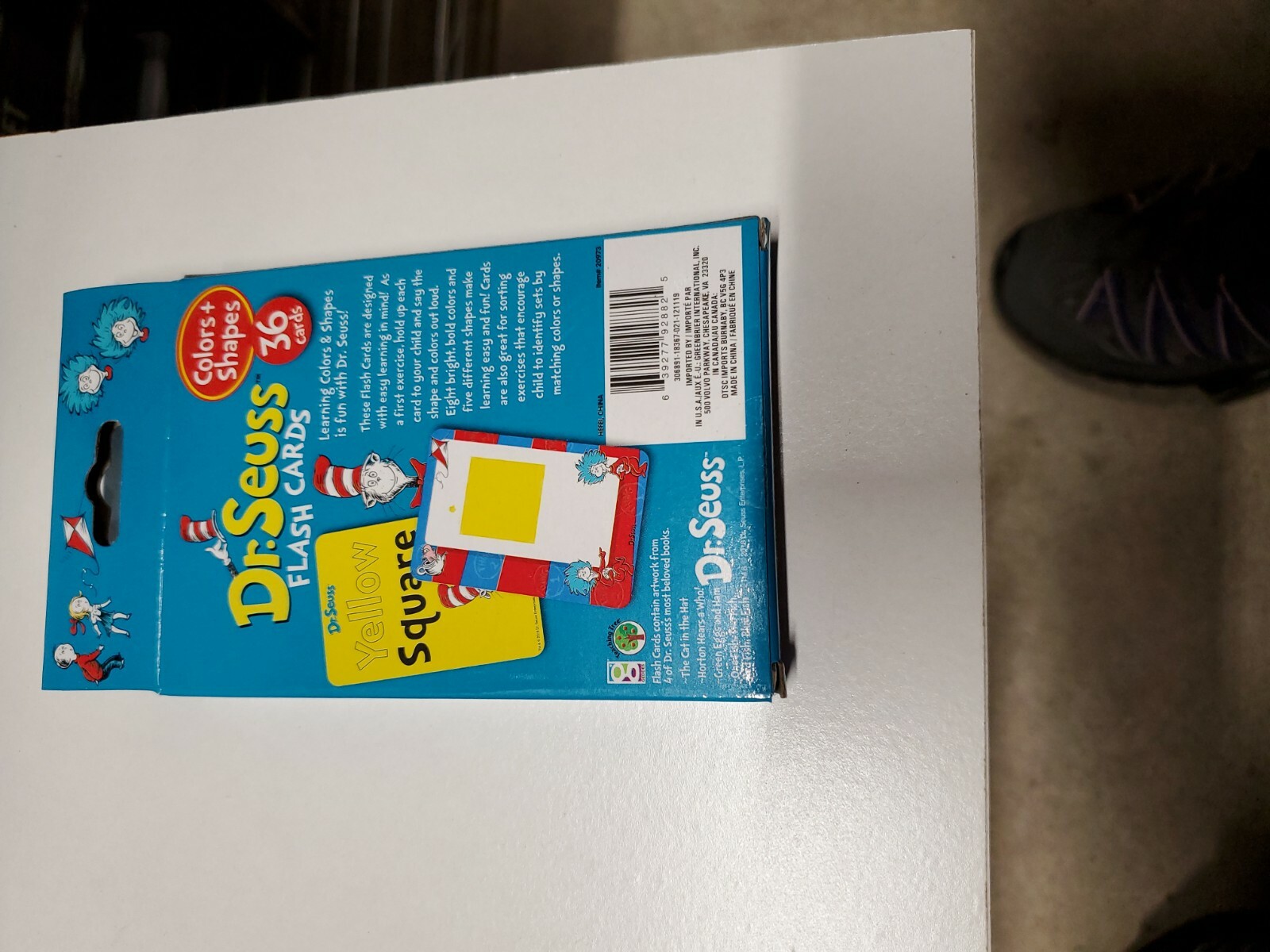 Dr. Seuss Flash Cards | Set of 3 | ABC’s & Words…Numbers 1-20..Shapes & Colors