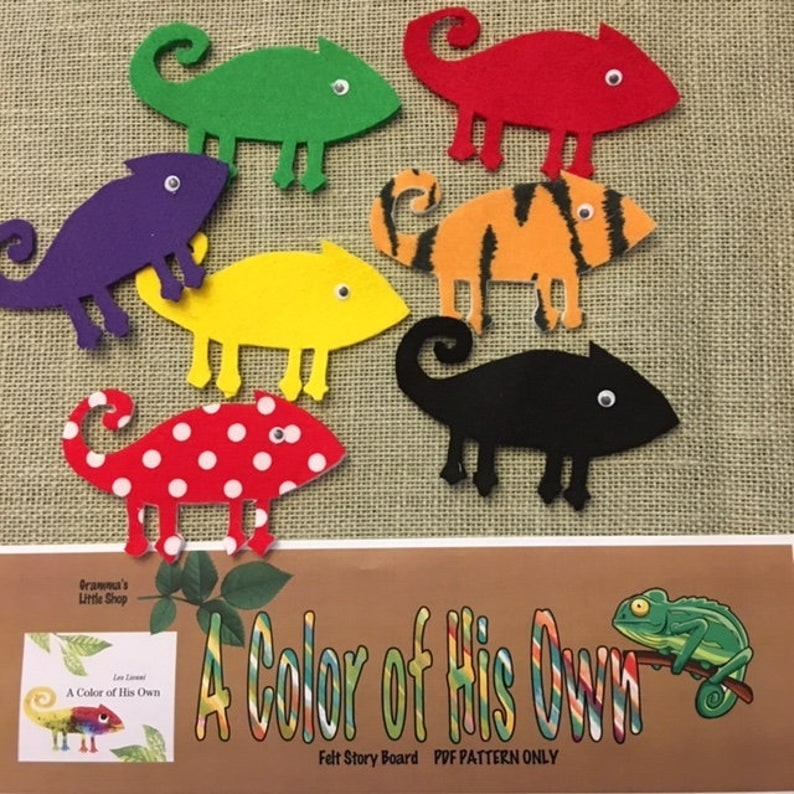 A Color of His Own Fun Felt Set for Felt Boards & Learning Play