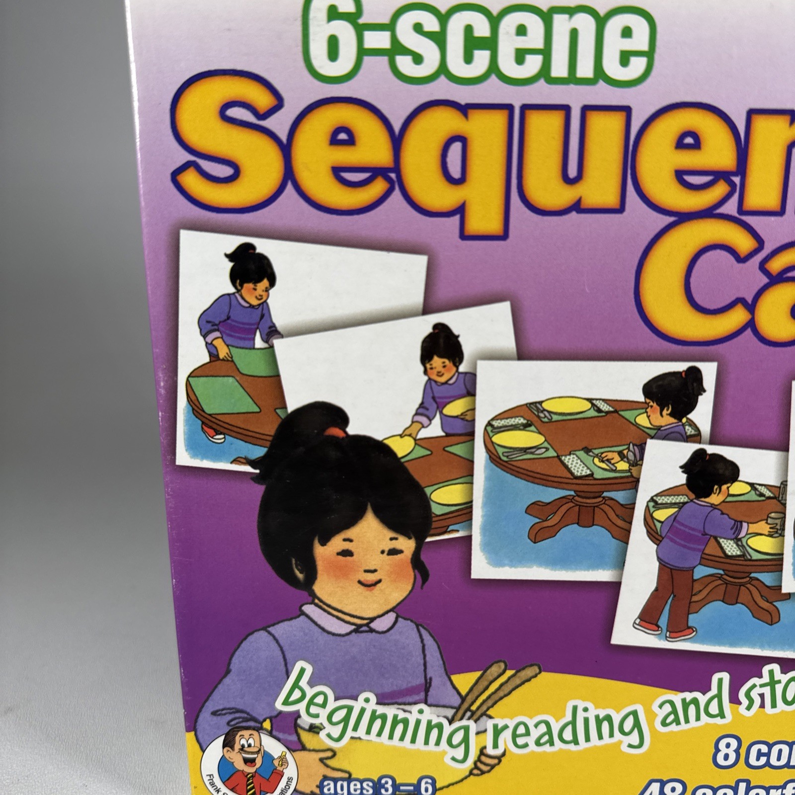 Educational 6-Scene Sequencing Cards ~ Kids Learning Game Cards-Complete