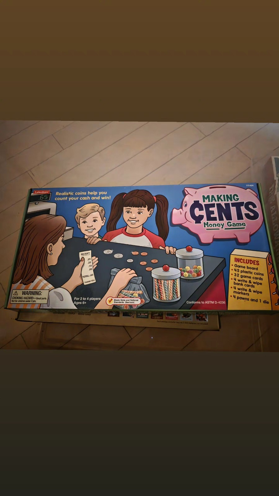 Making Cents Money Game by Lakeshore Learning