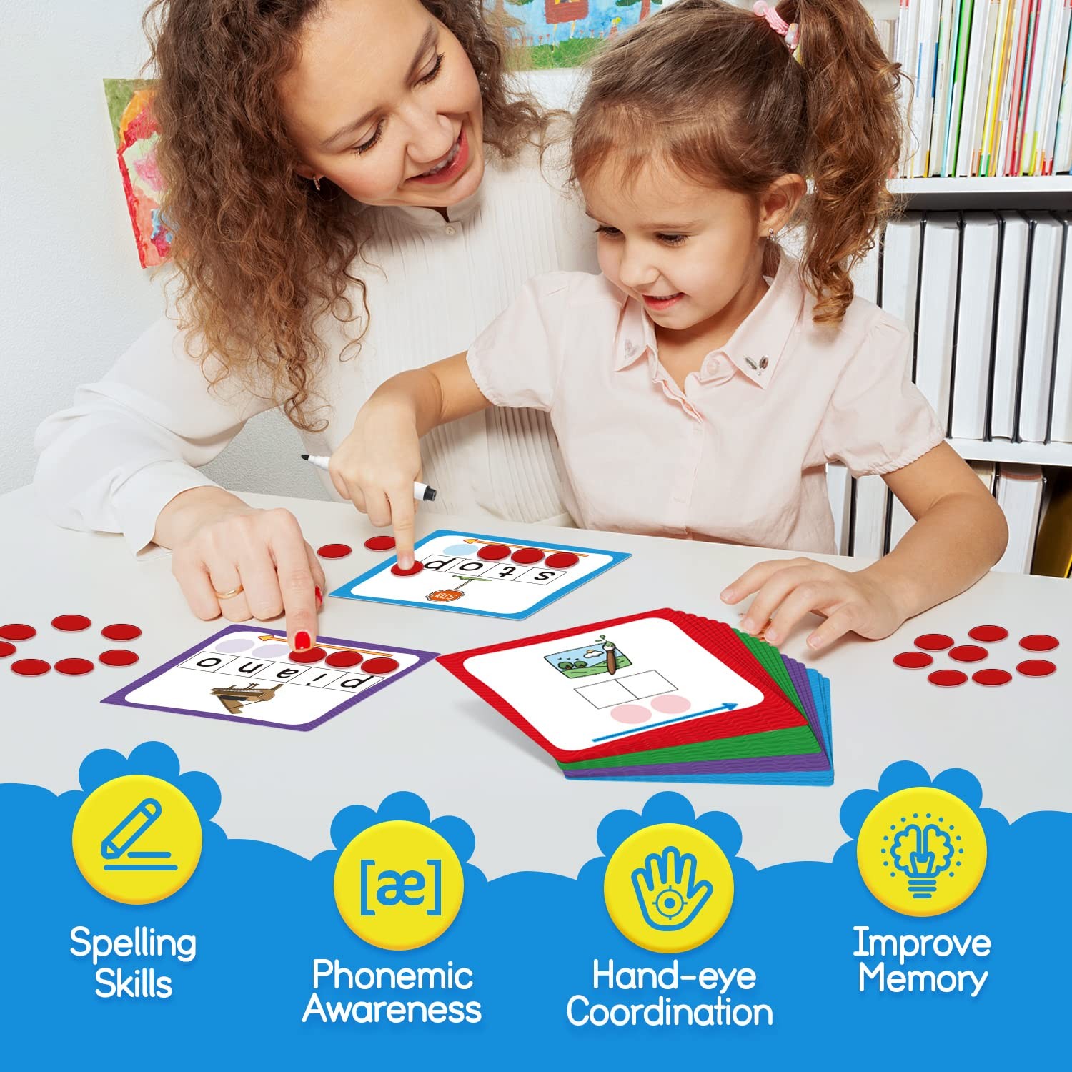 Elkonin Boxes Phonemic Awareness Phonics Games, Reading Spelling Sound Manipu…