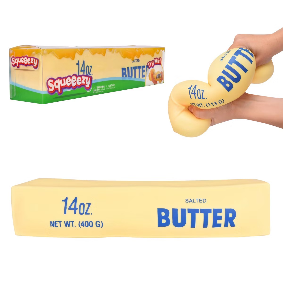 Sunny Days Squeezy Butter – Sensory Stress Relief Squeeze Toy Gift
