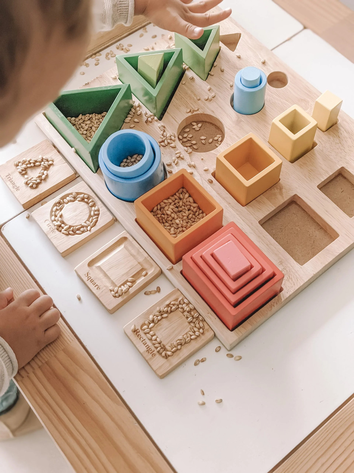 Wood Sorting and Nesting Board