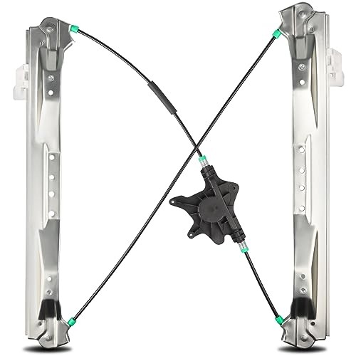 Front Passenger Side Power Window Regulator Without Motor Replacement for