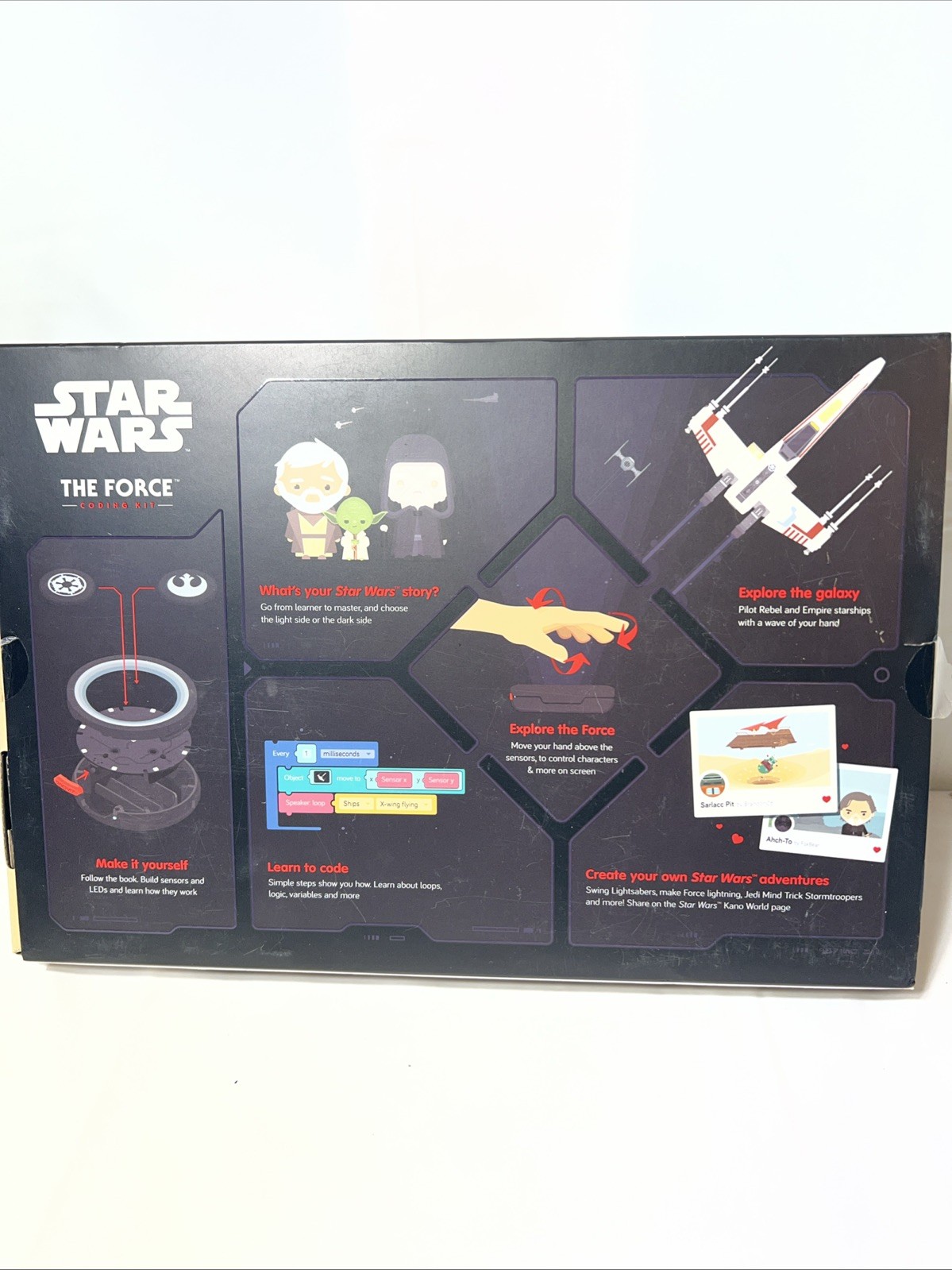 Kano Star Wars The Force Coding Kit STEM Learning Coding Starwars