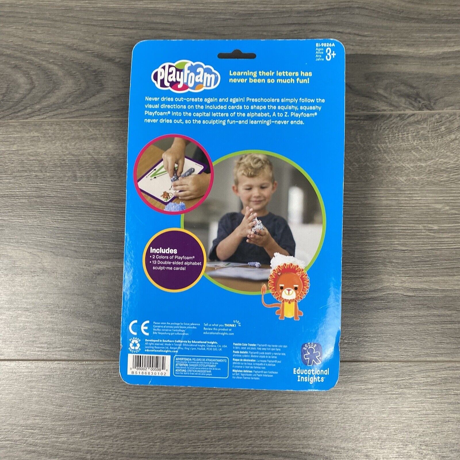 Educational Insights Playfoam Shape & Learn Alphabet Set Sensory Tactile