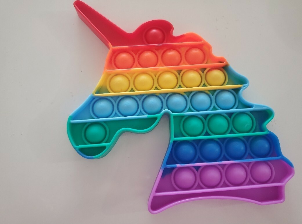 Pack of 4 ..push pop pop bubble sensory fidget toy