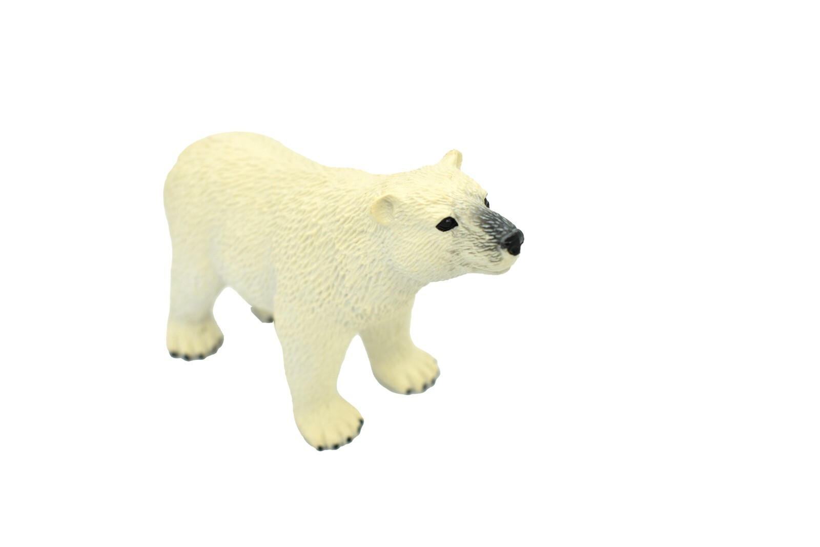 Polar Bear Very Nice Life Like Plastic Replica 4.5″L x 3.5″T – OK01 B610