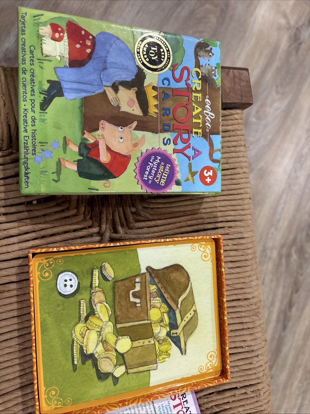 Eeboo Create A Story Cards-Mystery in the Forest