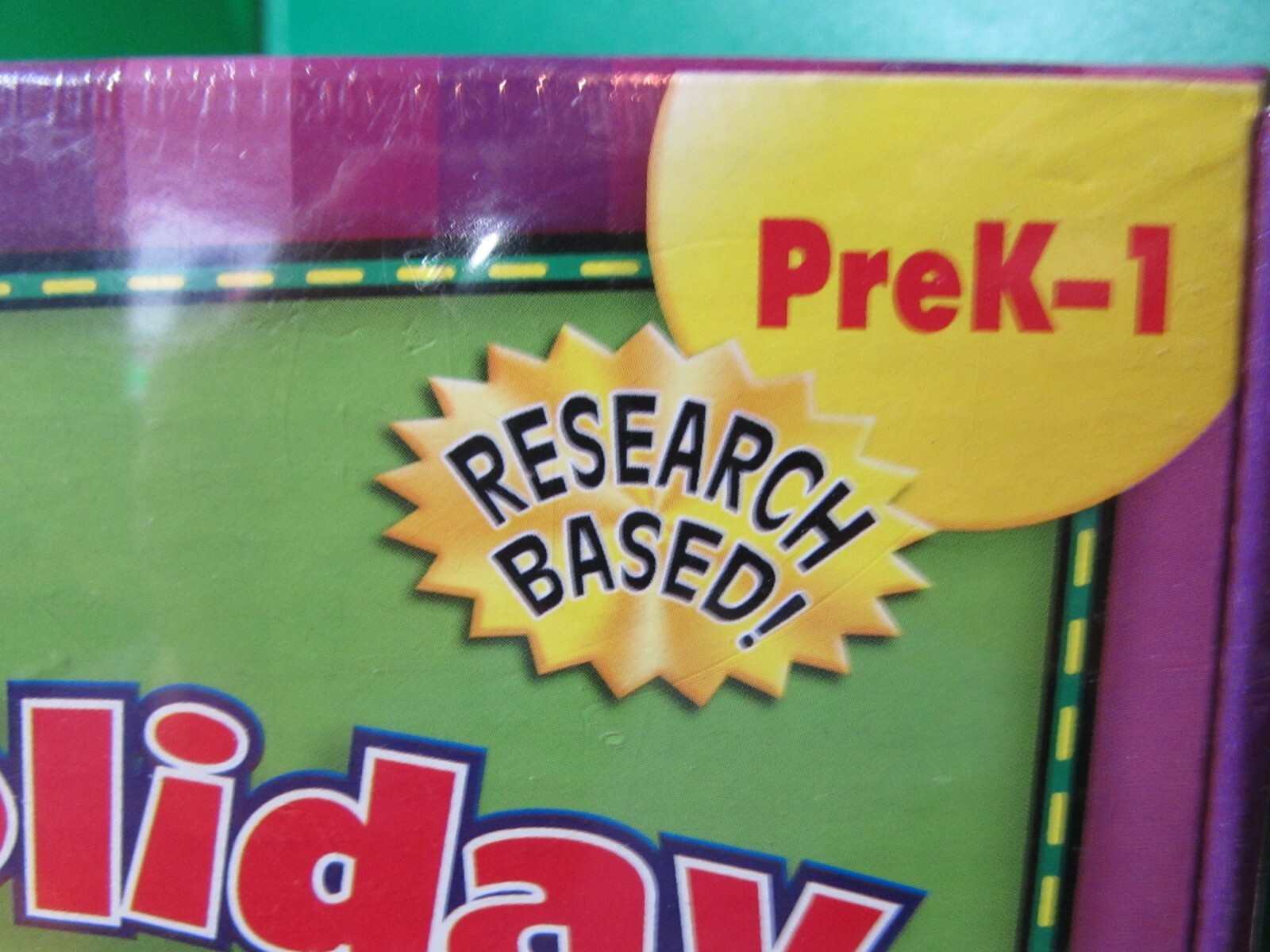 NEW/sealed Scholastic PreK-1 Season Holiday 15+ Large Stencils & activity guide