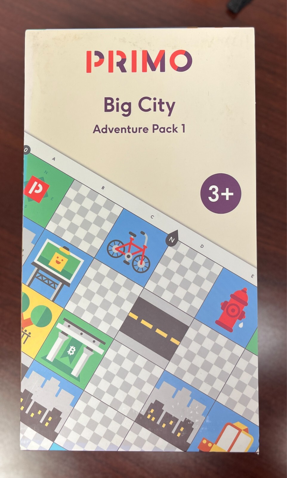 Primo Toys Adventure Pack 1 Big City Coding Book & Map