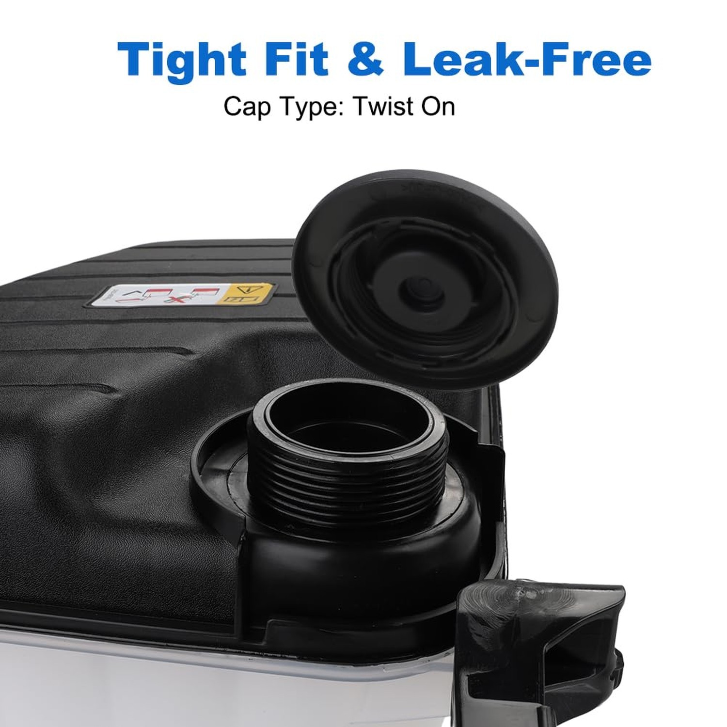 JDMON Engine Coolant Reservoir Tank w/ Sensor & Cap Replacement for C2Z29118 …
