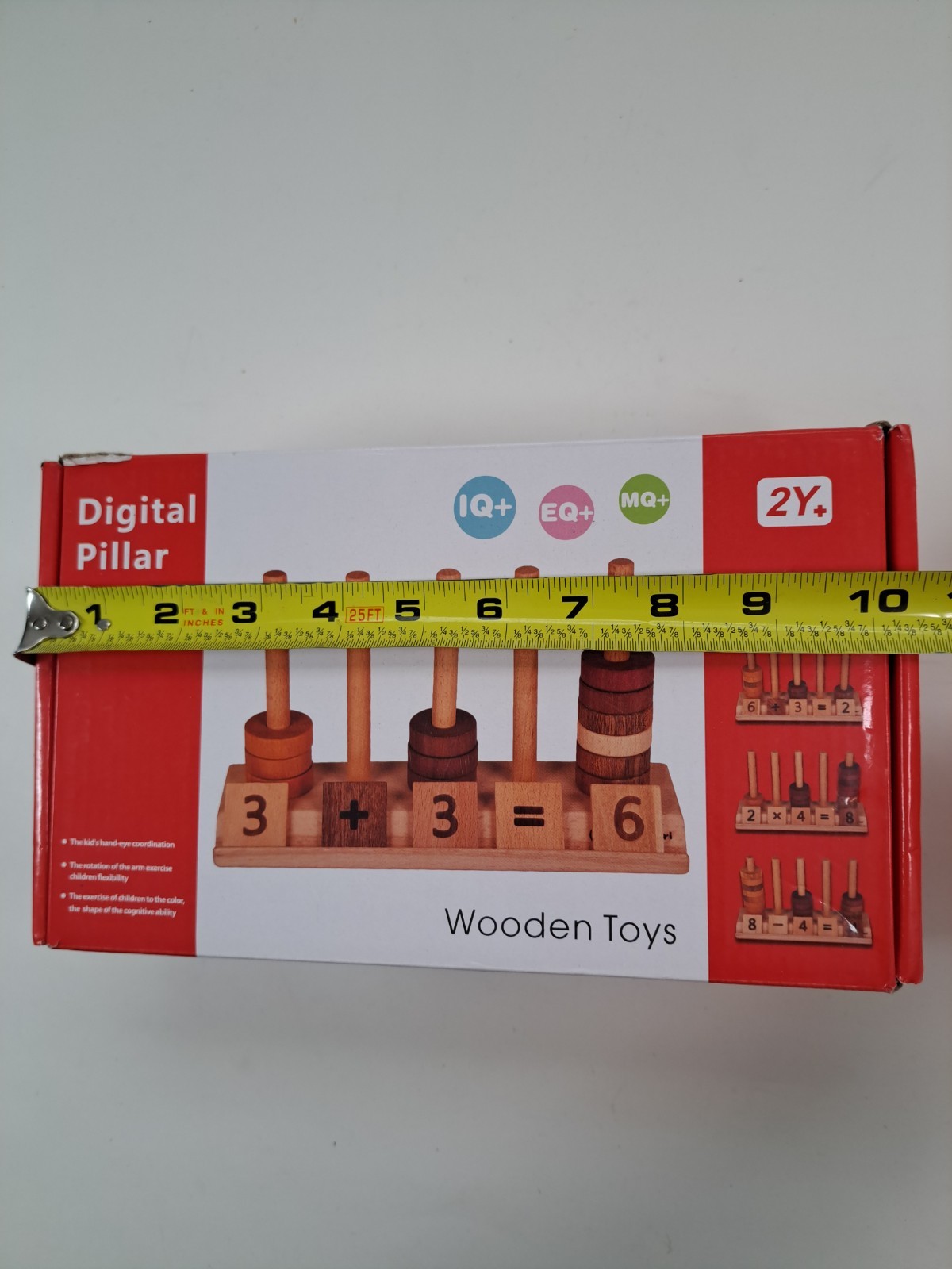Digital Pillar Kids Wooden Math Activity