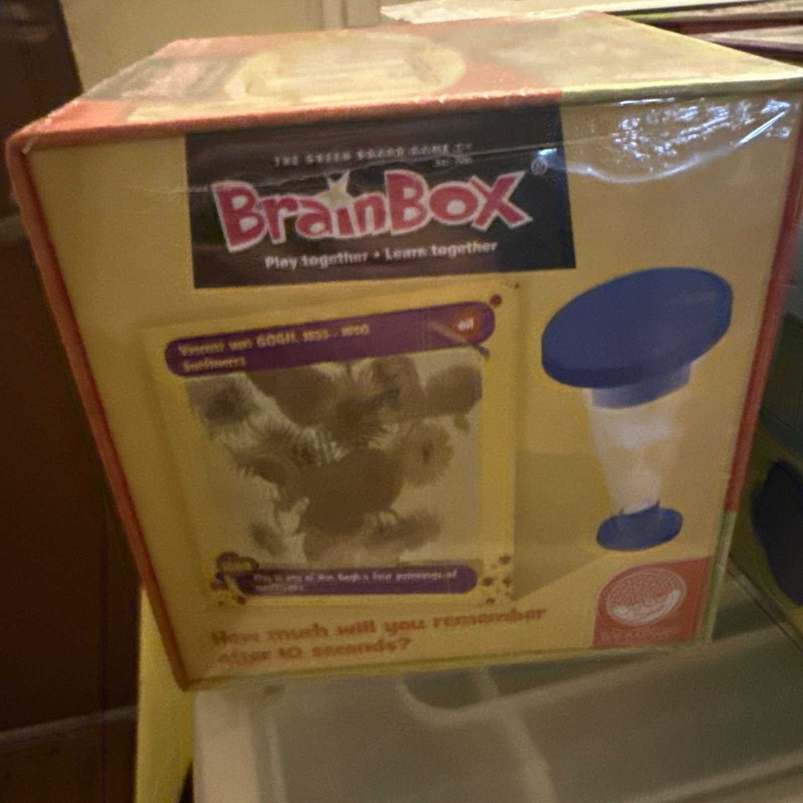 Brain Box Art Game. 2011. Ages 8+, Rare Discontinued. Mind Ware Memory Game