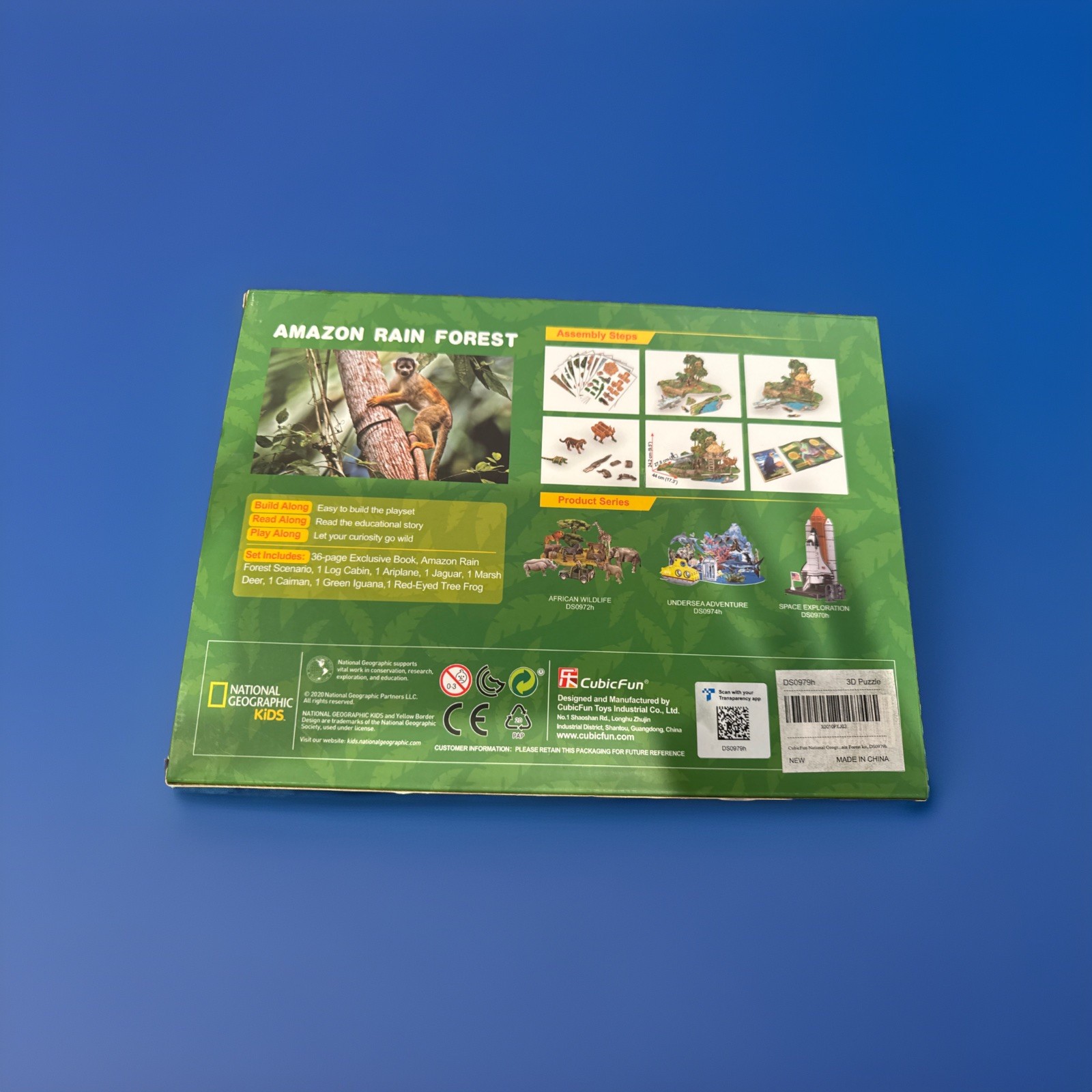 Puzzle National Geographic Kids Amazon Rainforest 3D Puzzle