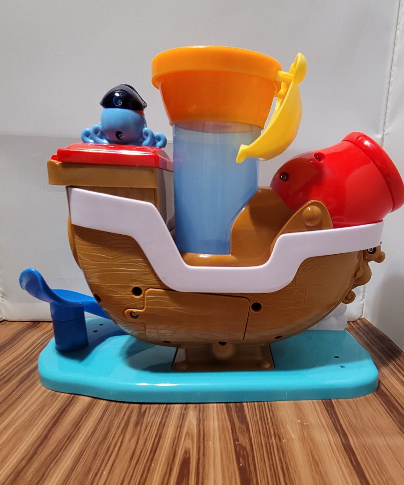 Bright Starts Ball Pop and Rock Pirate Ship With Sound Balls Not Included