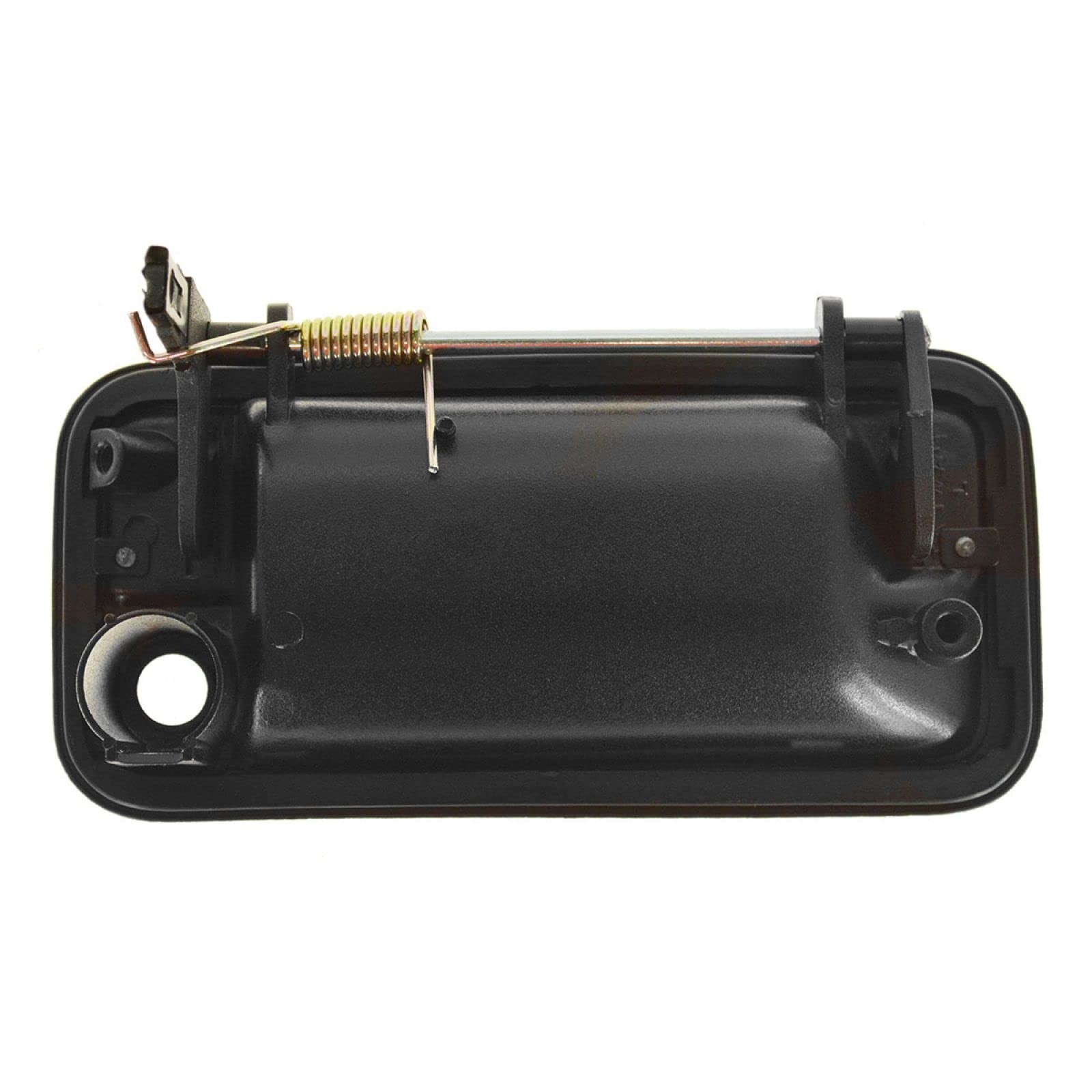 TRQ Door Handle Black Outside Gray Inside Driver Side Left for Chevy GMC Pick…