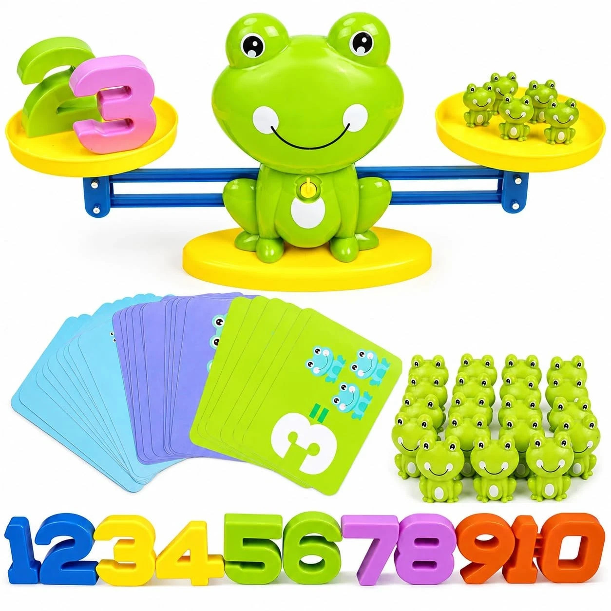 CozyBomB Homeschool Kindergarten Frog 10.94 x 10.51 x 2.95 inches, Green