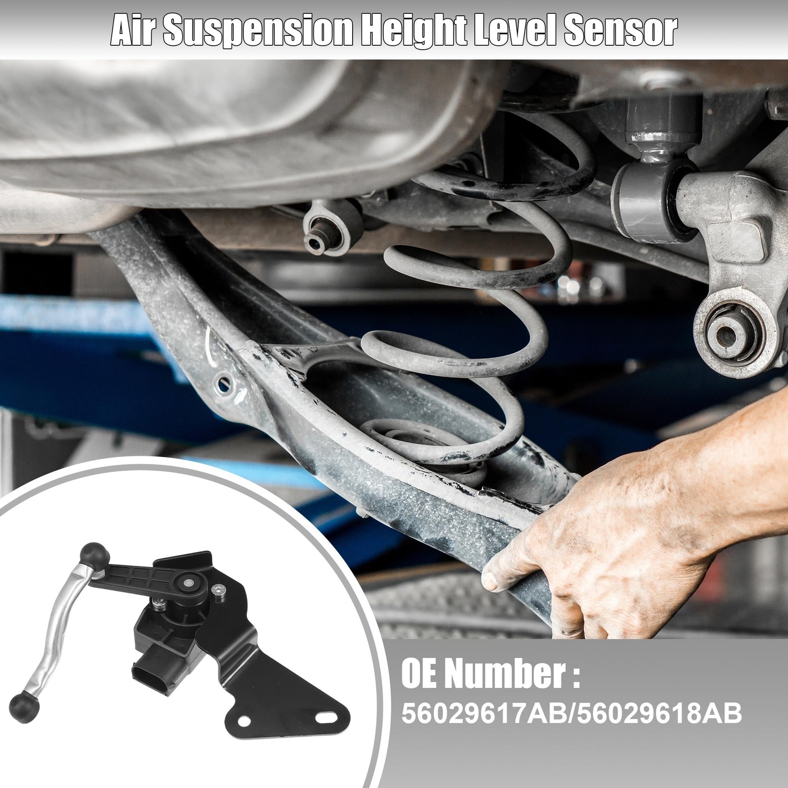 uxcell 2pcs Rear Left Right Side Suspension Ride Height Level Sensor for Ram …