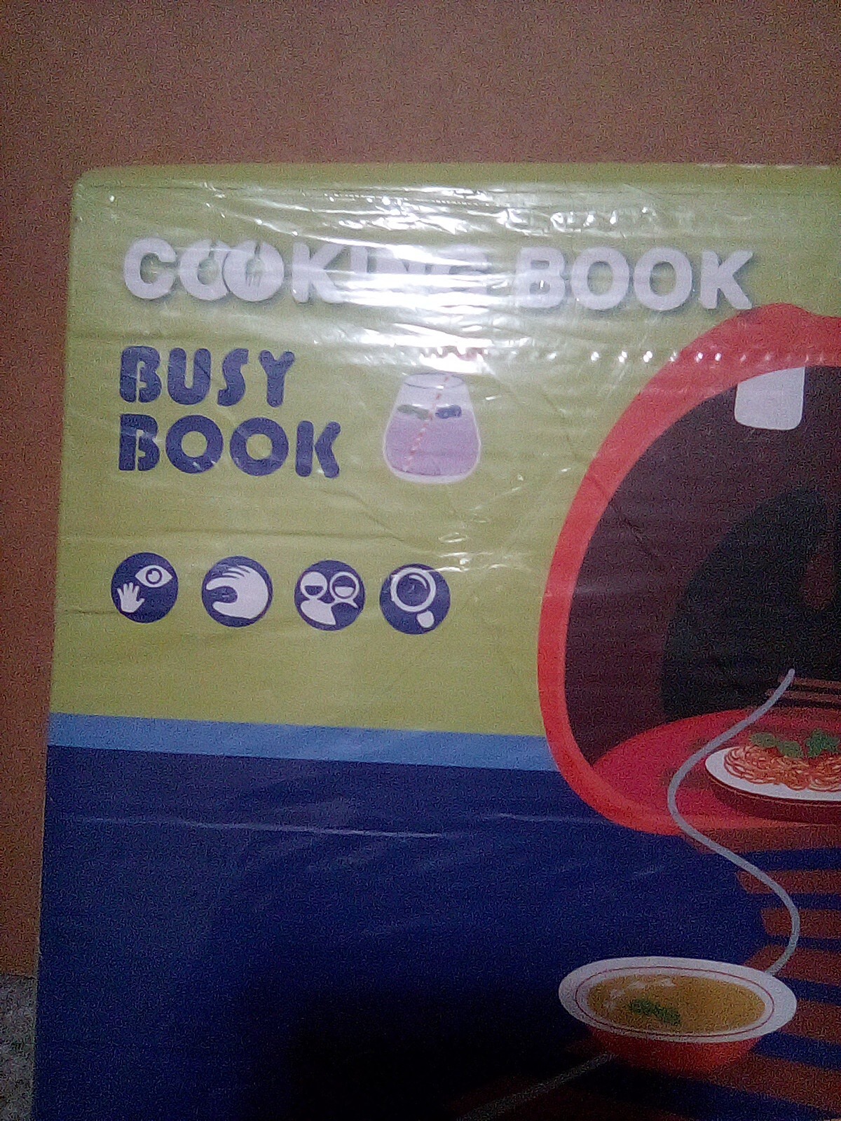 Giant cabbage Cooking Book Busy Book- Kitchen Travel Toys