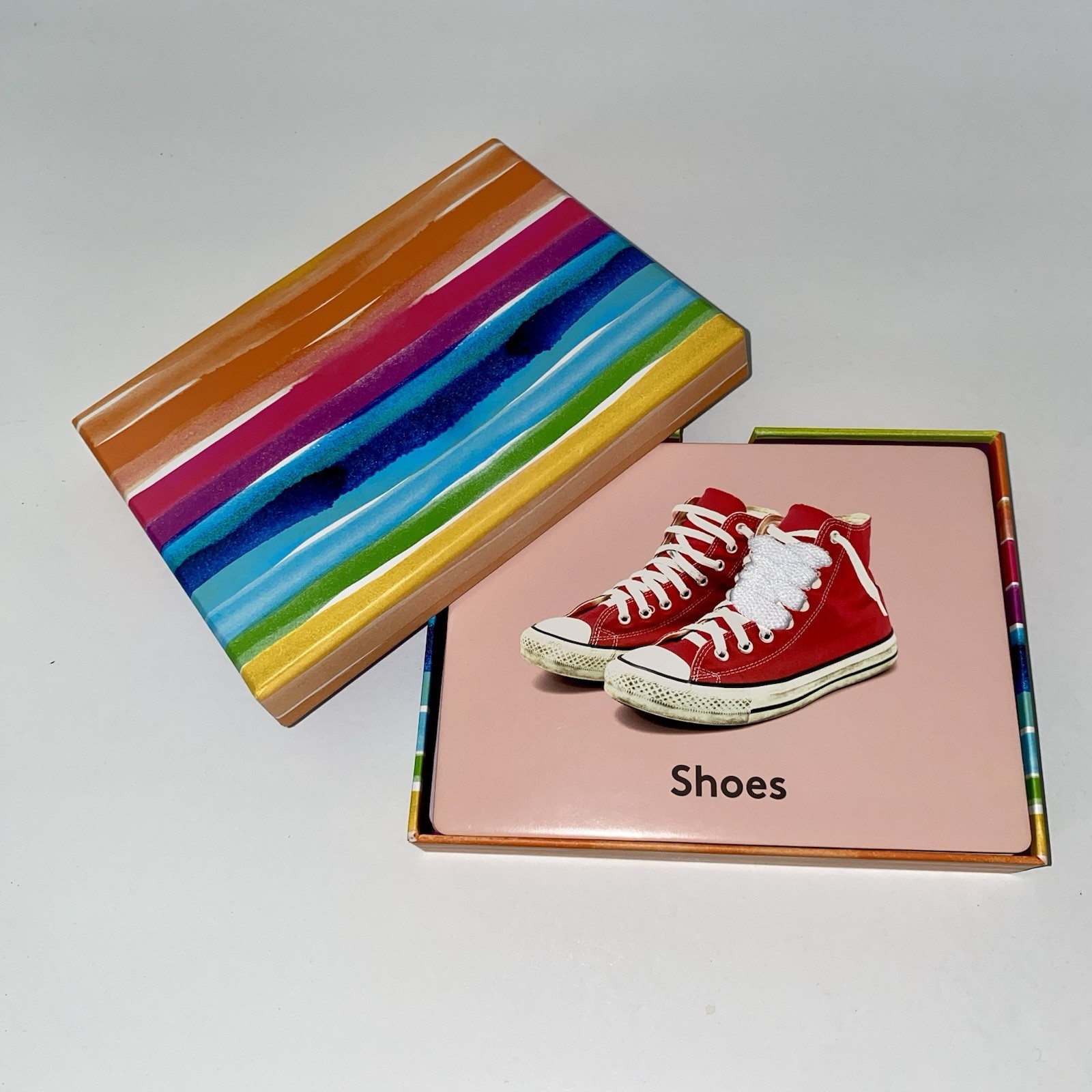 Lovevery Things I See Textured Flash Cards Set with Box from Inspector Play Kit