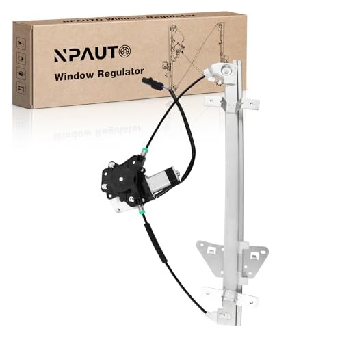 Rear Passenger Side Power Window Regulator with Motor Assembly Replacement for