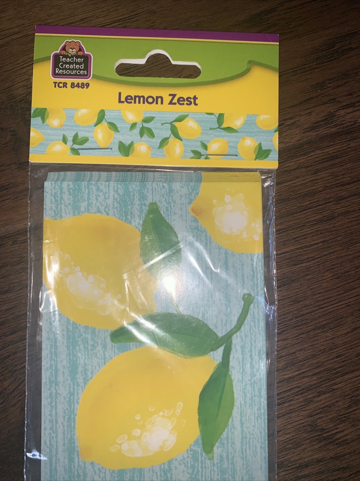 Teacher Created Resources Lemon Zest Border Trim, 35 Feet + 7 more strips