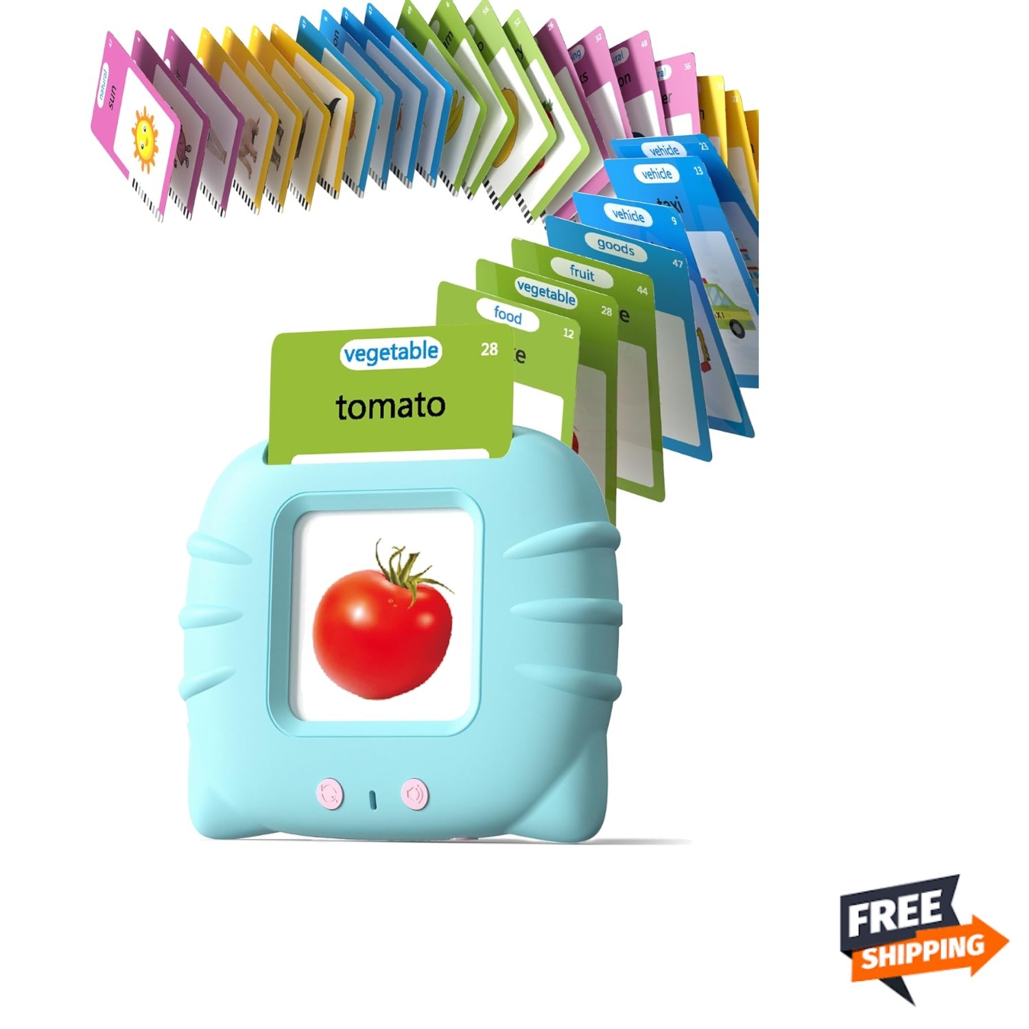 Talking Flash Cards for Toddlers Educational Toys Kids 1-5