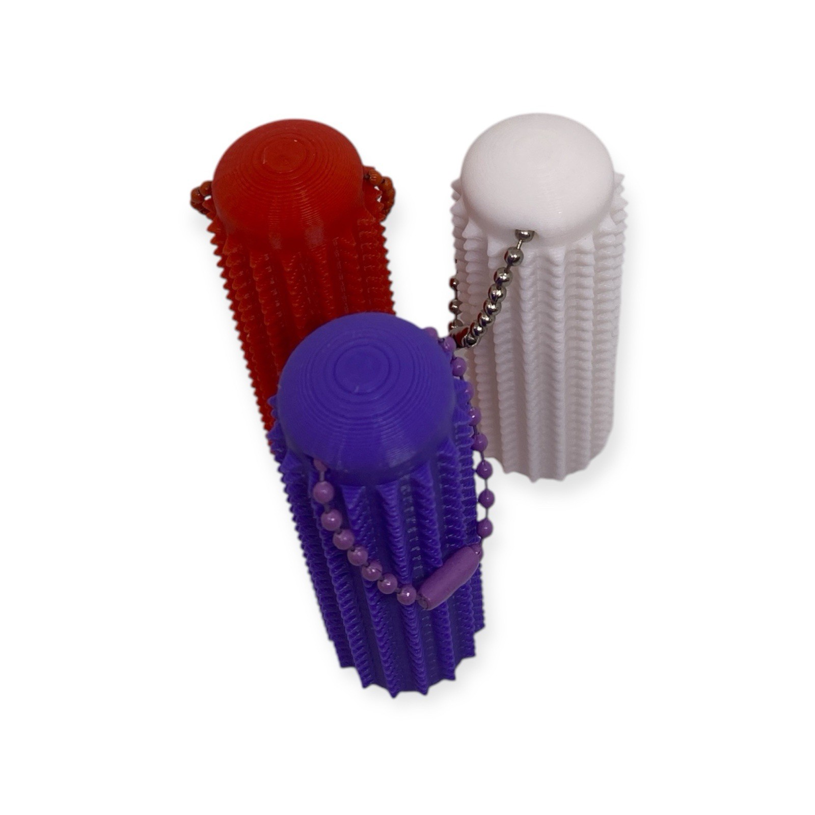 set of 3Little Ouchies Fidget, Pocket Mini Fidget Toy, Stim Keychain