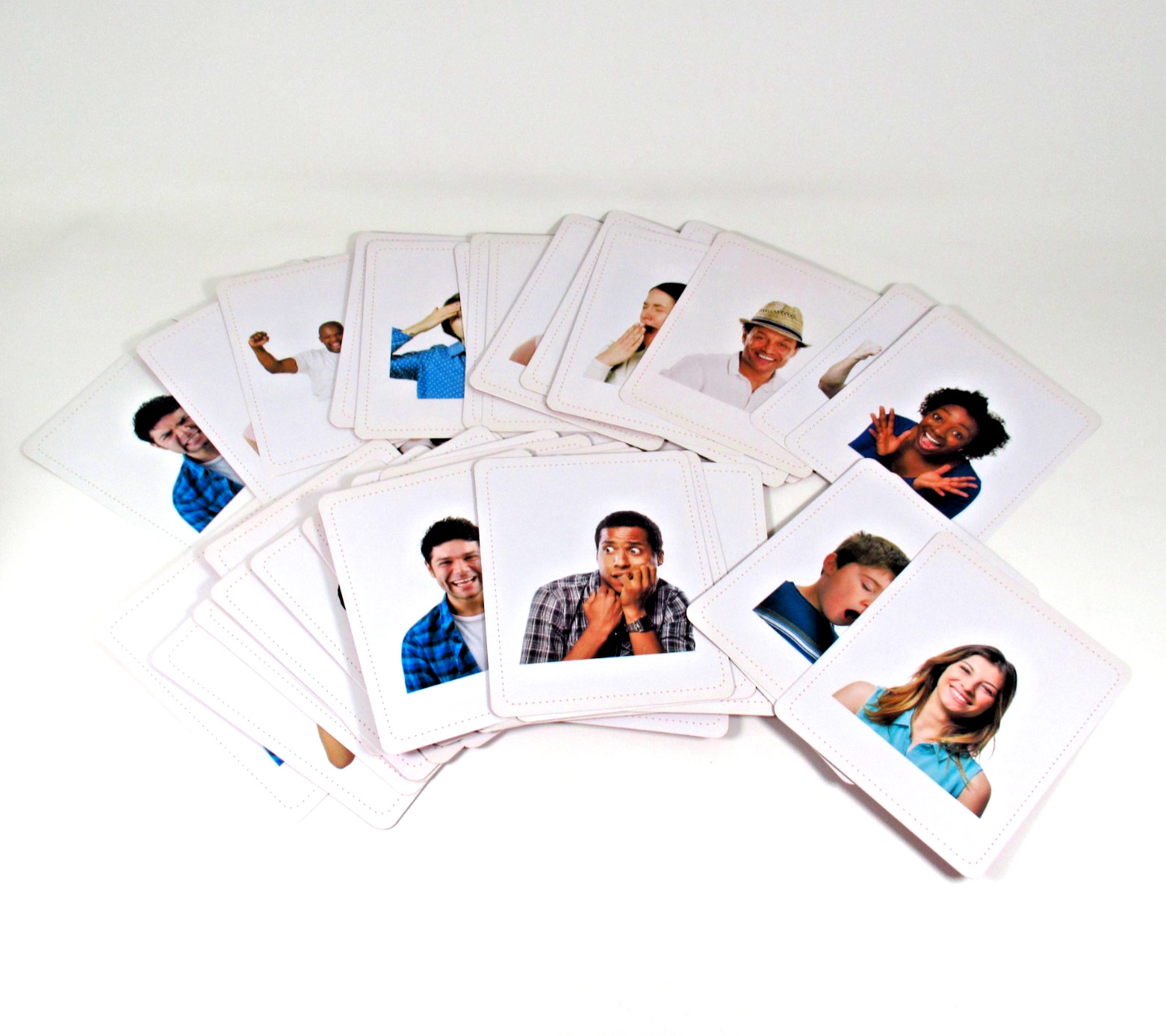 Emotions Flash Cards 50 Set CreateFun Social Skills Therapy Autism ABA