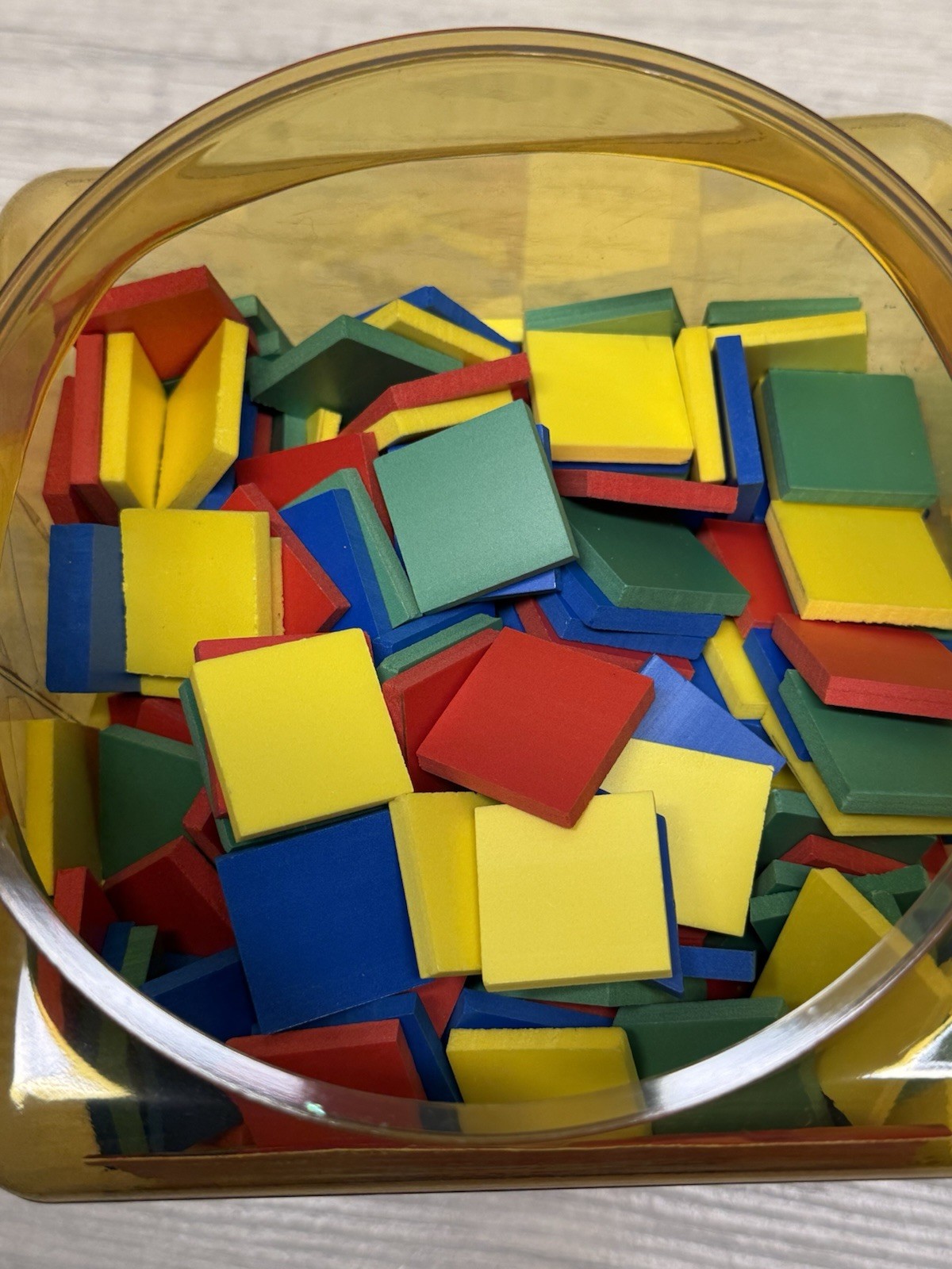 Learning Resources 1 Inch Square Color Tiles