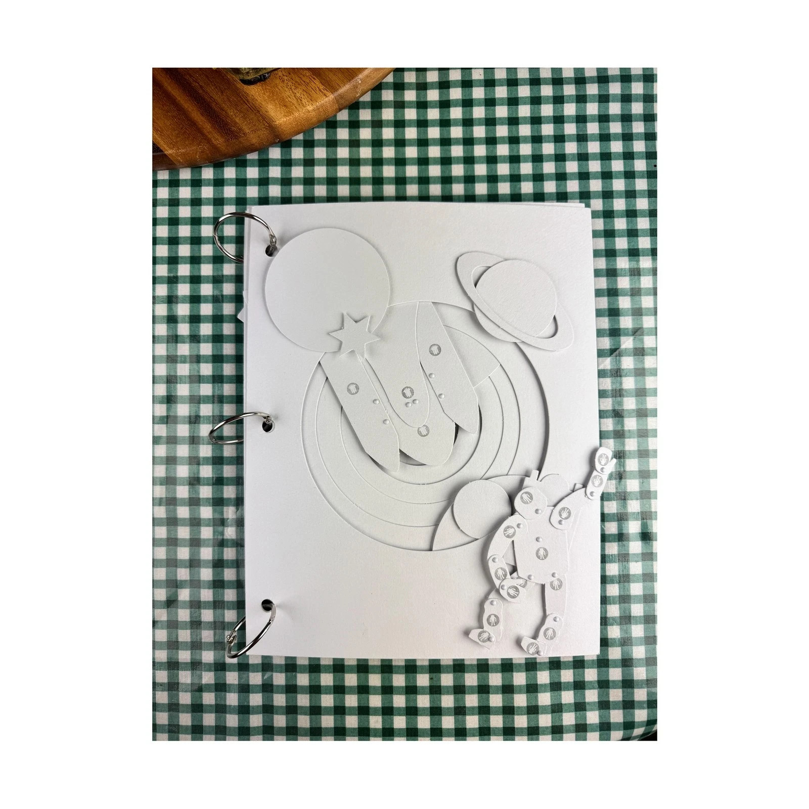 Make Your Own Space Astronaut Shuttle Planet Galaxy 3 Dimensional Book STEM
