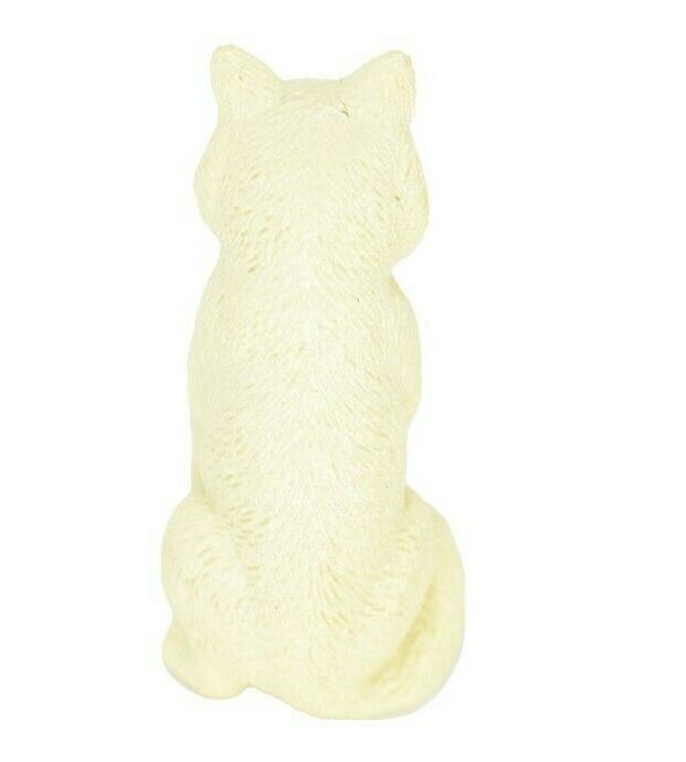 Fox, Arctic, White, Very Nice Plastic Animal, Toy, Kids, Realistic 2″ F1102