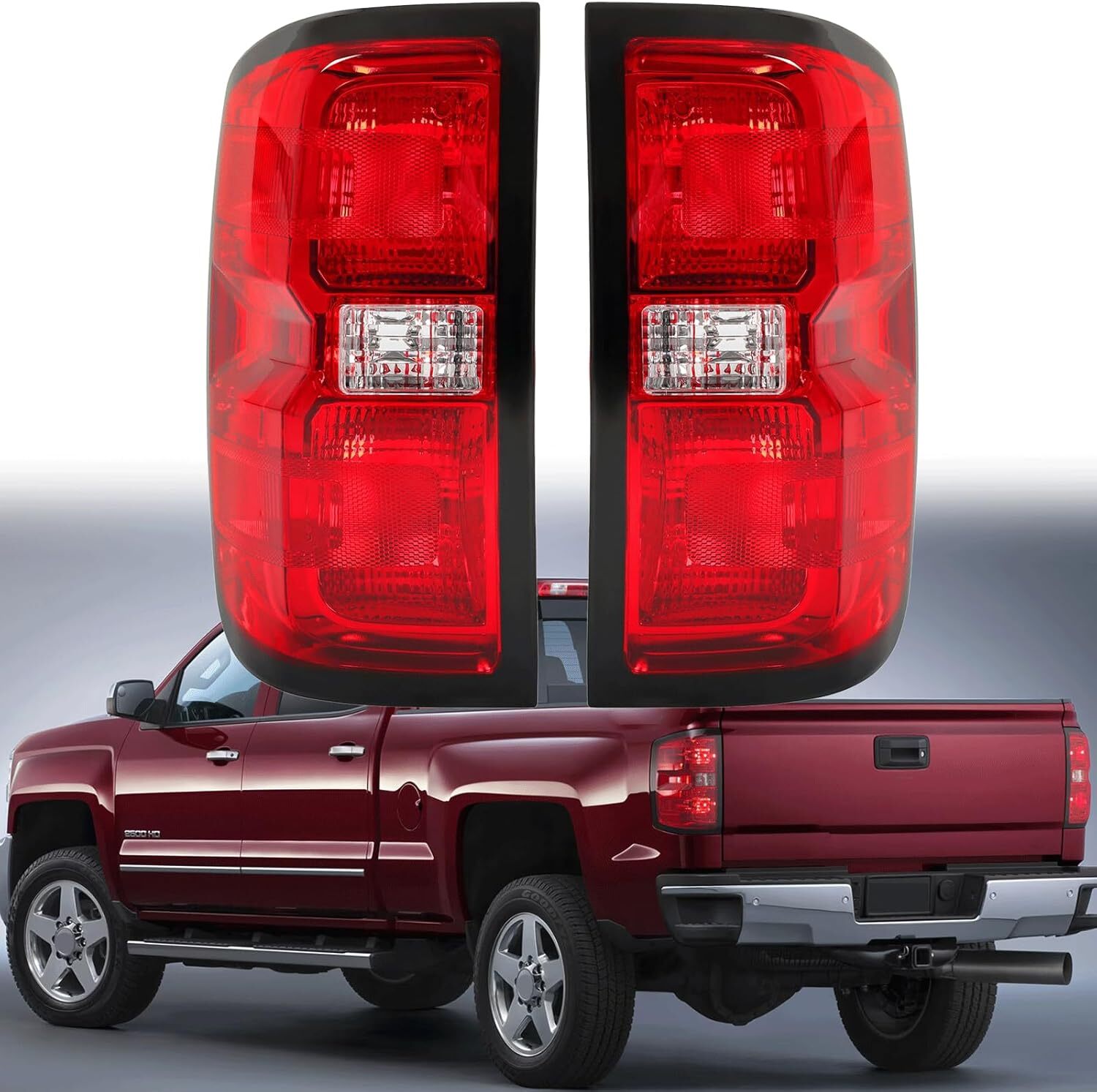 14-19 Chevy Silverado 1500 2500HD 3500HD 15-19 GMC Sierra 3500HD Tail Light