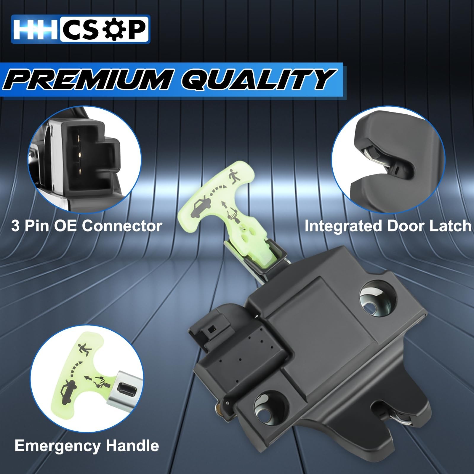Trunk Latch Actuator Tailgate Rear Door Latch Replacement for Toyota Camry 20…
