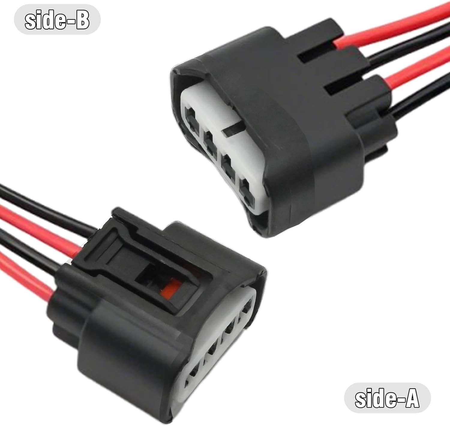 Anxingo 4 Pcs 90980-11885 Ignition Coil Female Connector Plug Harness, Replaceme