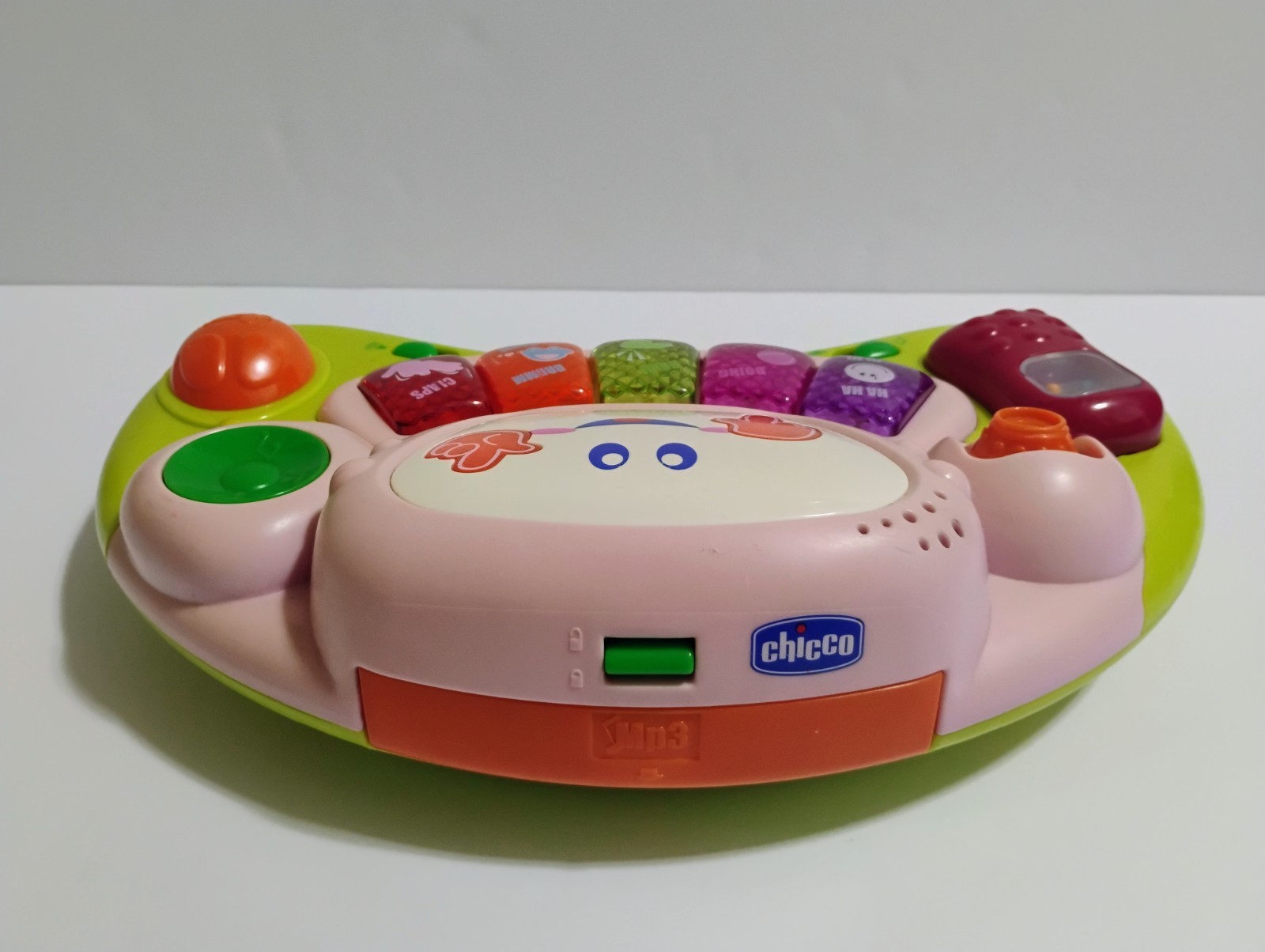 HTF Vintage Chicco Light Up Musical Computer Toy Office Desk WORKS