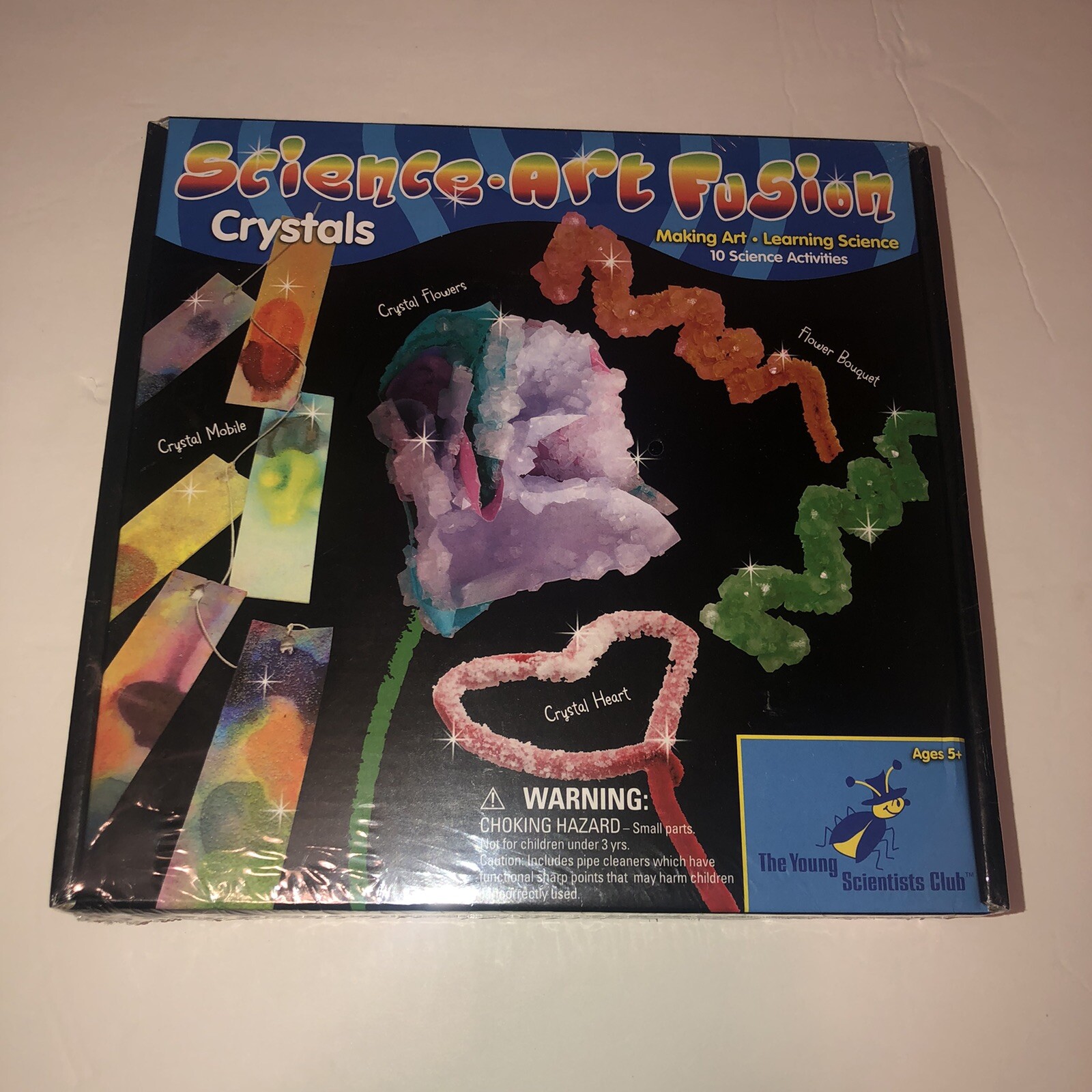 Young Scientists Club Science – Art Fusion Crystals Kit