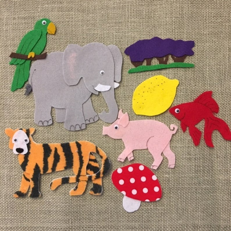 A Color of His Own Fun Felt Set for Felt Boards & Learning Play