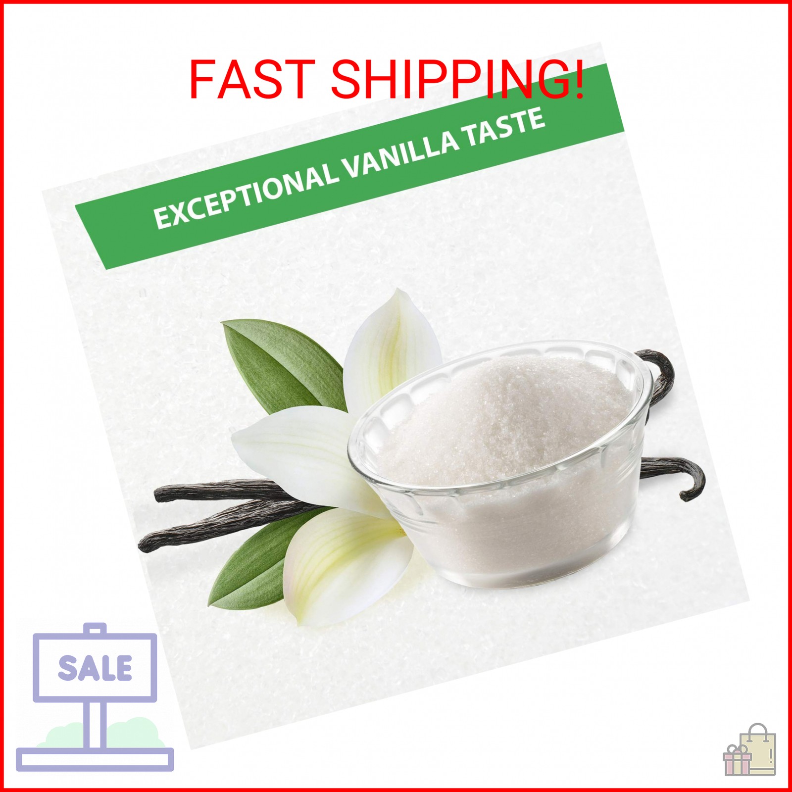 Roots Circle Vanilla Sugar for Baking | For Chefs, Home Cooking, Coffee, Cocktai