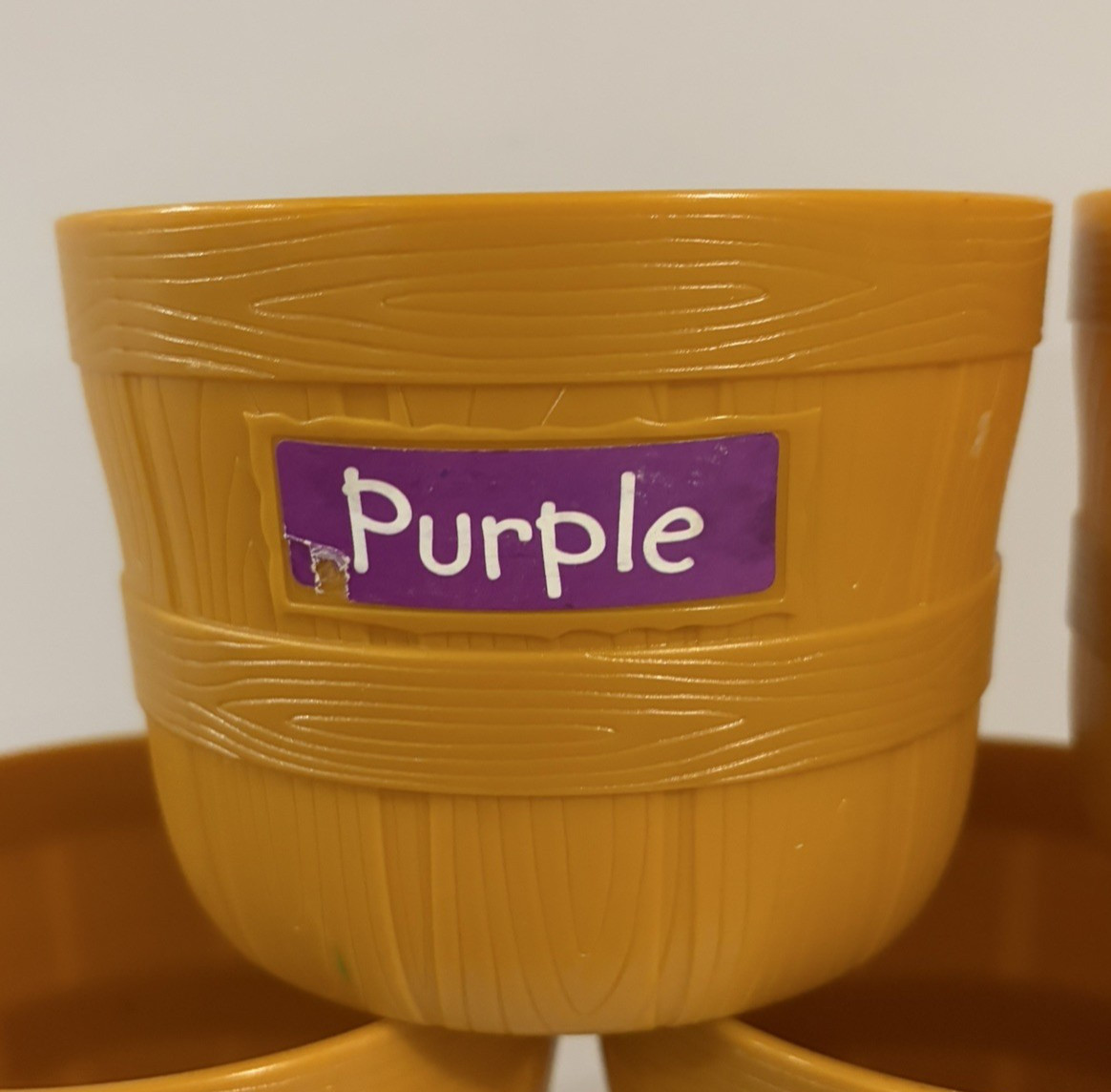 Learning Resources Farmers Market Bushel Baskets Color Sorting Buckets Set of 5