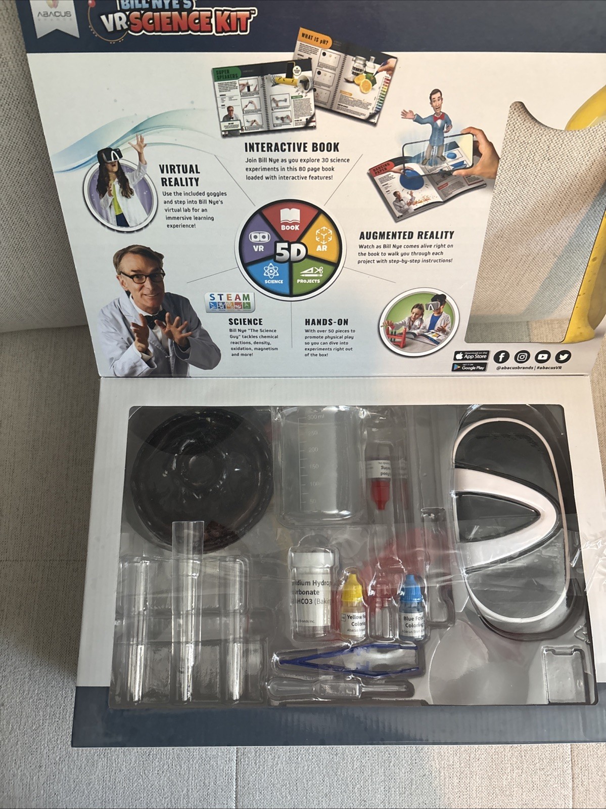 ABACUS Bill Nye’s VR Science Kit NIB