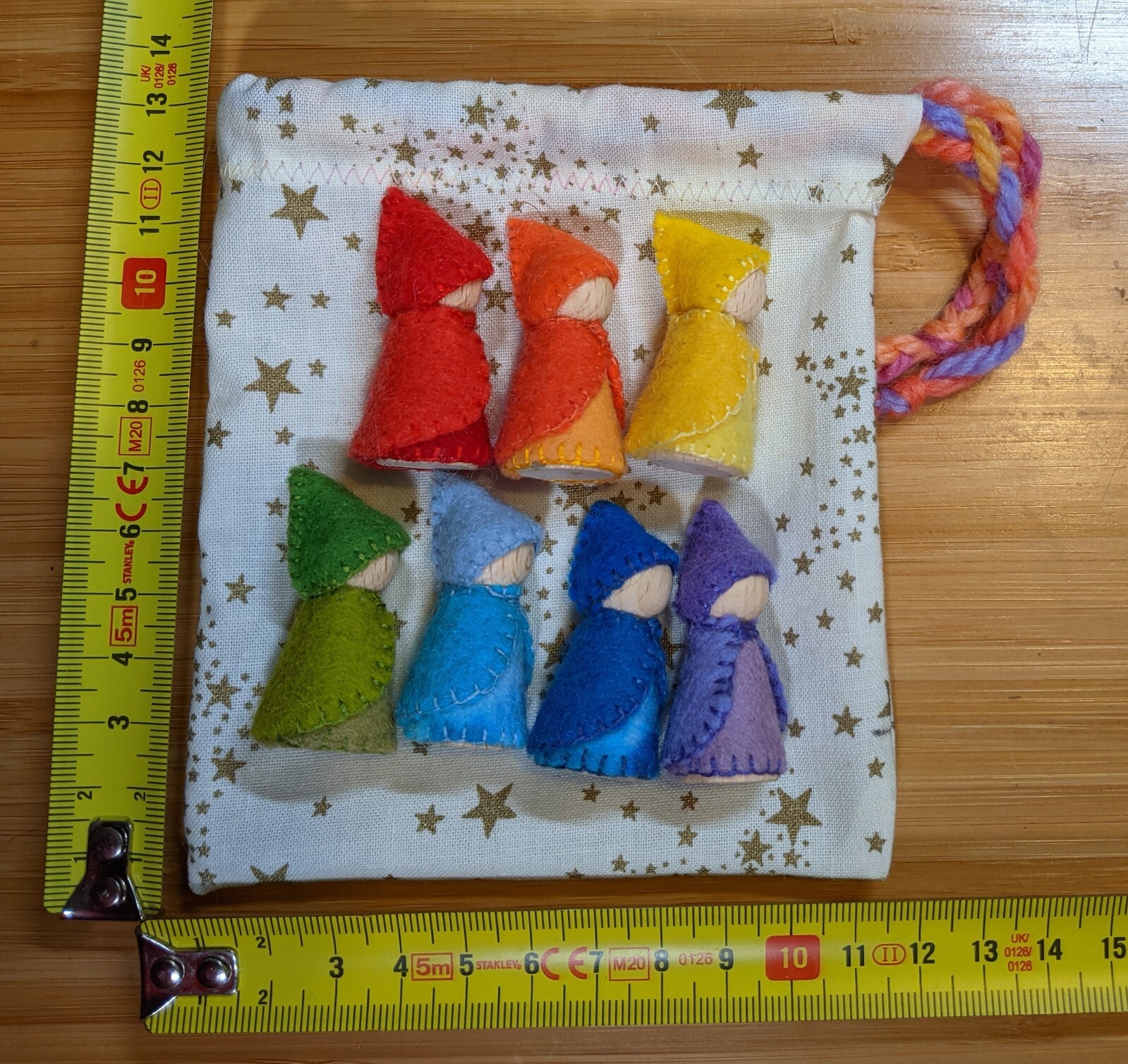 Rainbow Gnomes | Waldorf Home-school | Handmade