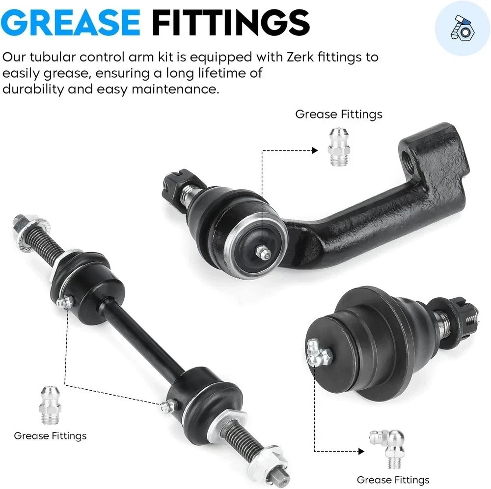 10pc Front Upper Control Arm Kit Ford F150 4WD 2009-2014