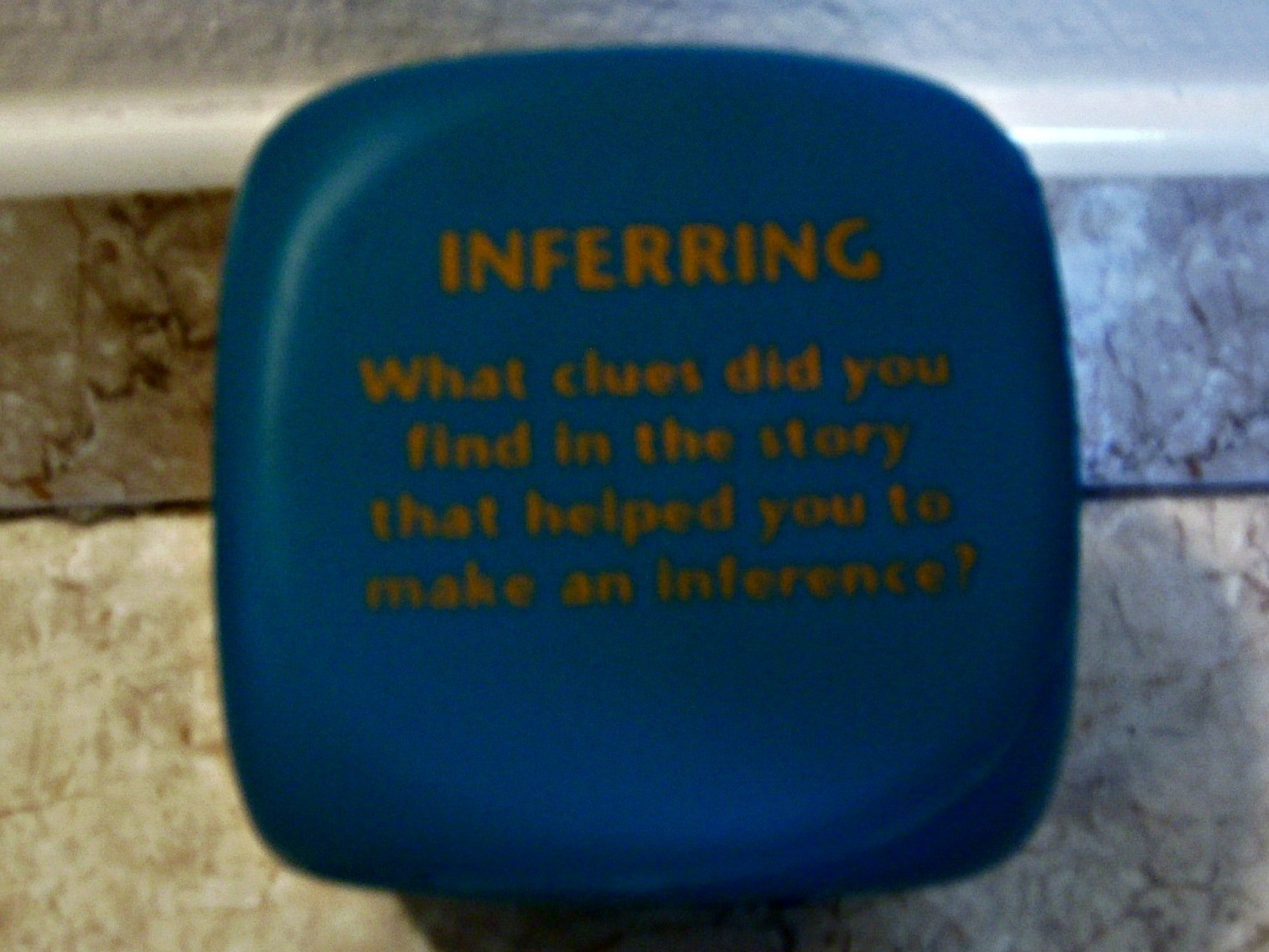 Really Good Stuff Comprehension Strategies Dice Set Gently Used