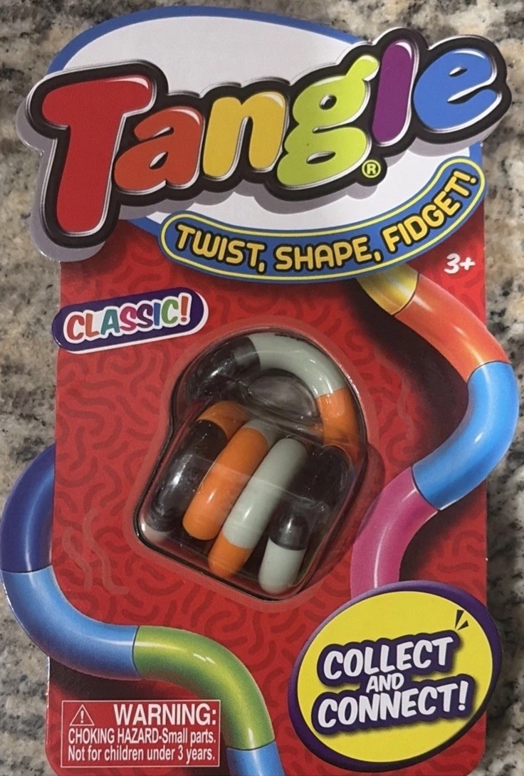 New Tangle Classic Series Twist, Shape, & Fidget Toy Sensory ADD Stress Reliefb2