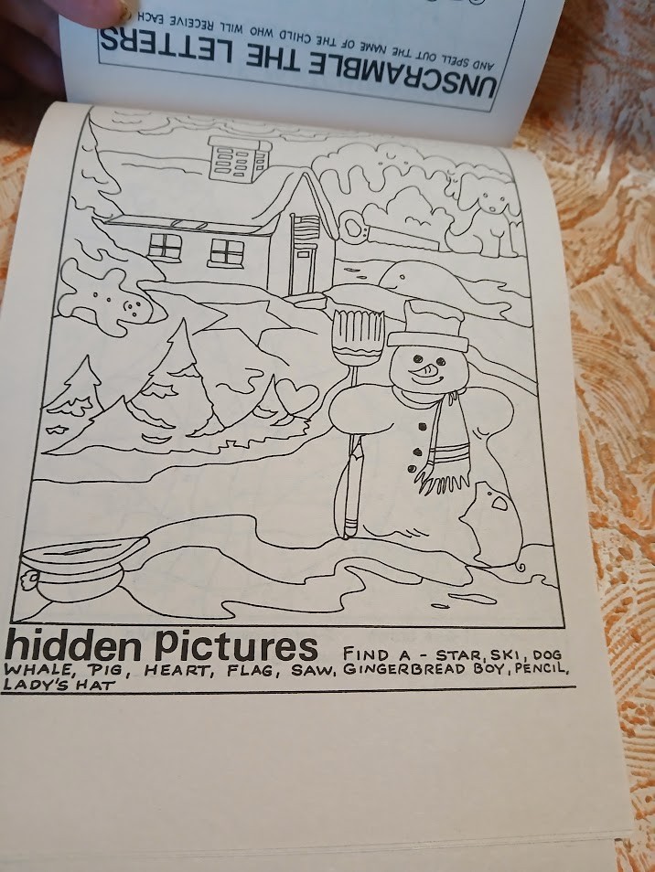 Playmore Inc. Christmas Activity Pad Mazes Coloring Games Color By Number Puzzle