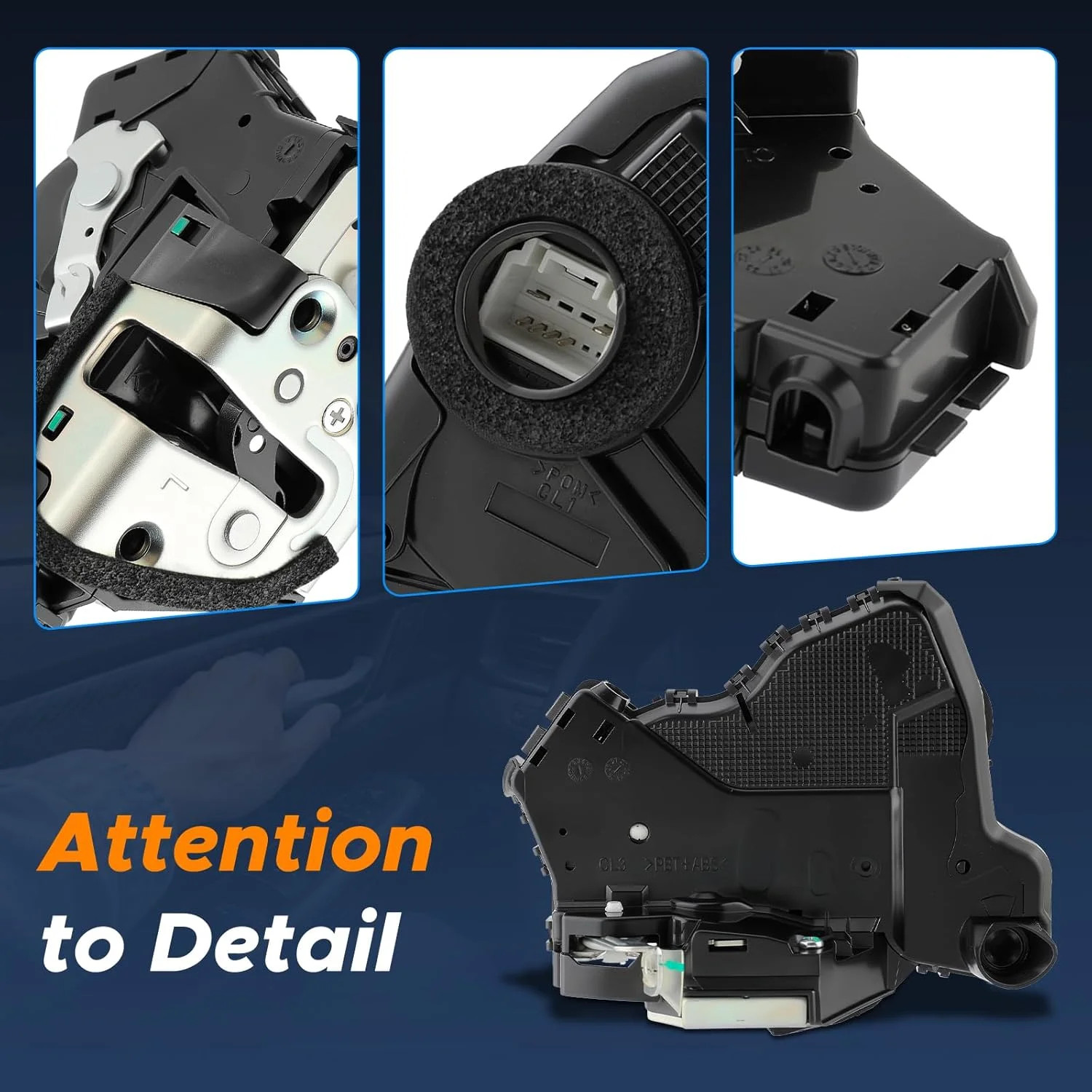 Front Driver Left Side Door Lock Actuator Motor Fits for Toyota RAV4 2006-2015,